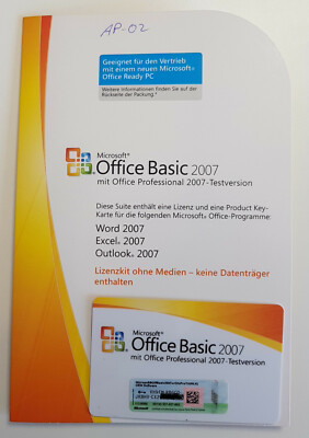 Microsoft Office Basic 2007 - Deutsch