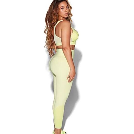 IVY PARK ADIDAS YELLOW TINT TIGHTS
