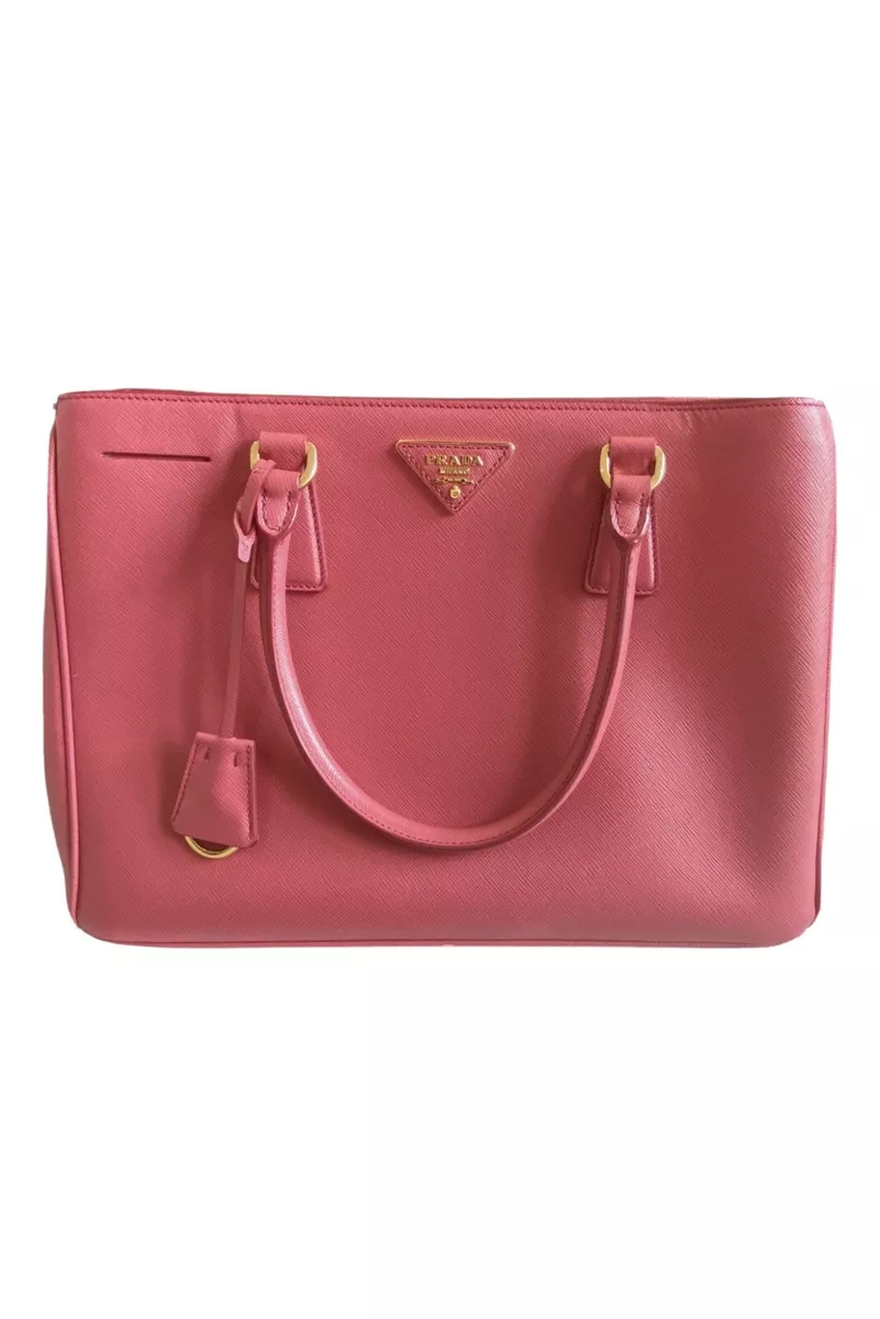 Medium Saffiano Leather Pink Prada Galleria Bag - Boutique Item Great  Condition