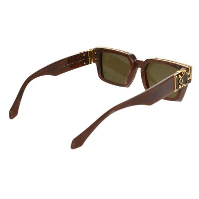 Louis Vuitton Sunglasses Eyewear Brown Small Good Z1337E Louis Vuitton Sunglasses Eyewear Brown Small Good Z1337E