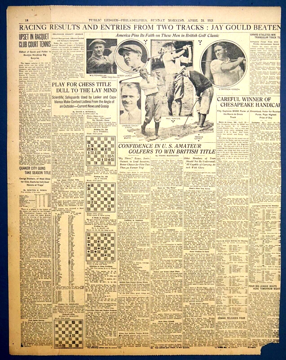 Vintage Golf 1921 Year Memorabilia for sale | eBay