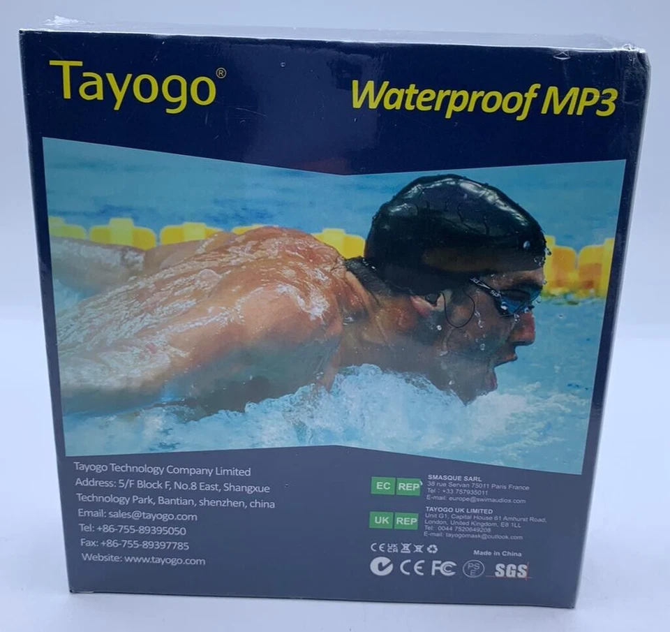 Tayogo W16 Leser MP3 Wasserdicht für Die Schwimmen, Fm Radio - Speicher 8 GB - Bild 4 von 4