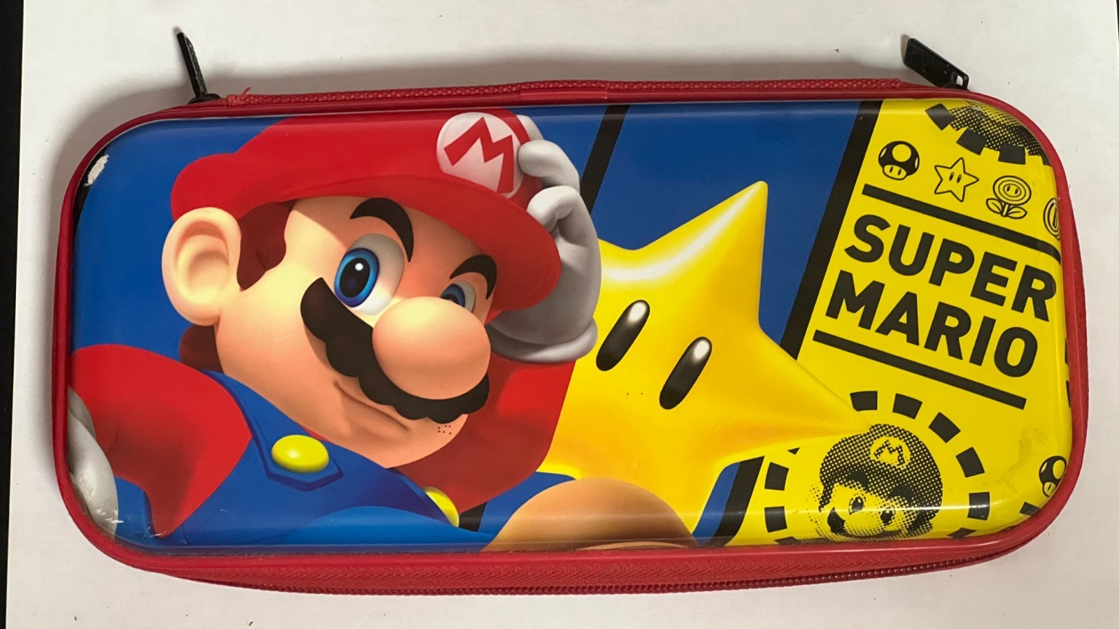Nintendo Switch Dock HAC-007 + Comfort Grip + Case Mario + Alimentatore - Lotto foto 5
