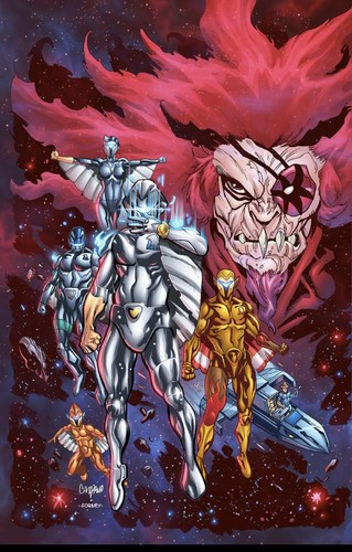 Cómic Silverhawks #1 exclusivo de JAF Chris Campana cubierta dinamita 2025 - Imagen 1 de 1