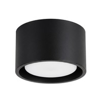 Deckenlampe Aluminium Schwarz GX53 Modern Wohnzimmer Ø 10 Cm Deckenleuchte Flur