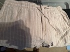 H&M Men's Linen-Blend Drawstring Shorts, Size Medium, Beige ( Lot 2  Pairs) — photo 2