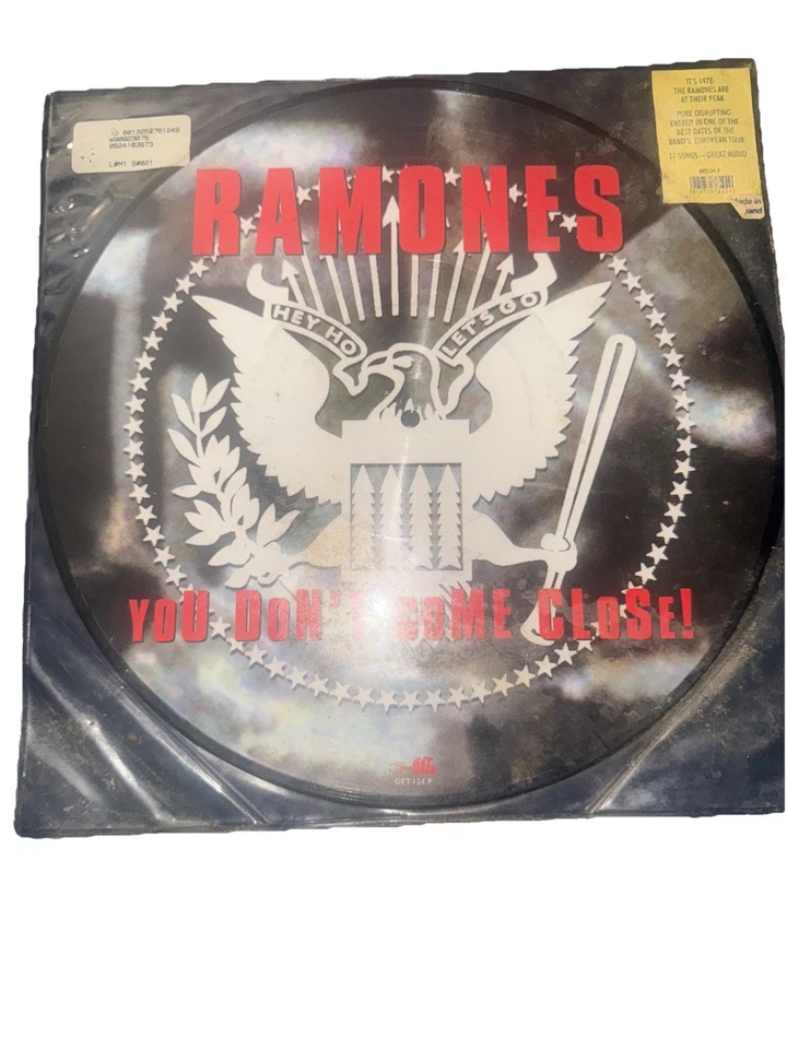 VTG Ramones You Don’t Come Close Picture Album Record Vinyl As New - Image 2 of 4