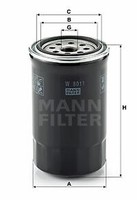 MANN-FILTER W 8011 ÖLfilter FüR Hyundai, Kia