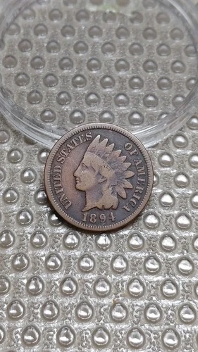 1894 Indian Head Cent Penny VG/F                                            Y958