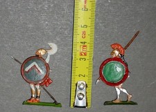 Plats d'étain - Flat tin - Zinnfiguren - Antiquité - Romains et scythes