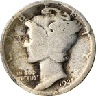 1921-P Mercury Dime