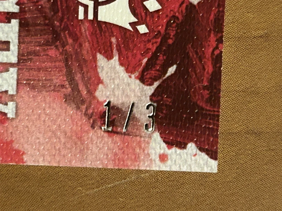 Tarjeta muestra 2018 Panini Jersey King Johnny Bench 1/3 #JK-JO Foto 3 de 4