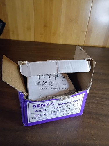 1" BSP AC110V Messing Elektrisches Magnetventil Wasser Schließer Typ - Bild 4 von 5