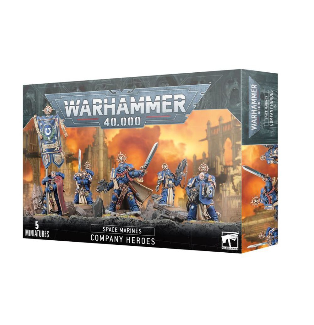 Space Marines Company Heroes 10th Ed Warhammer 40K 5011921200467| eBay