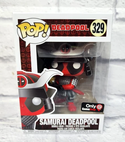 Funko Pop! Vinyl Samurai Deadpool Marvel #329 GameStop Exclusive Figure