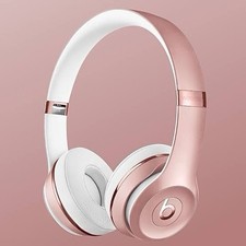 Beats by Dr. Dre Solo3 Wireless Bluetooth On-Ear Headphones Rose Gold
