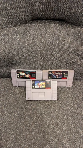 Super Nintendo SNES Lot: Super Star Wars Trilogy Hope Empire Strikes Return Jedi