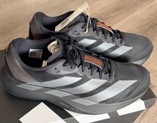 Adidas ADIZERO EVO SL Black Gray Impact Orange KI1899 Authentic NEW Women  s 10