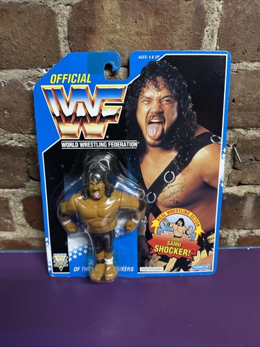 WWF Hasbro Samu the Headshrinker the Headshrinker ...