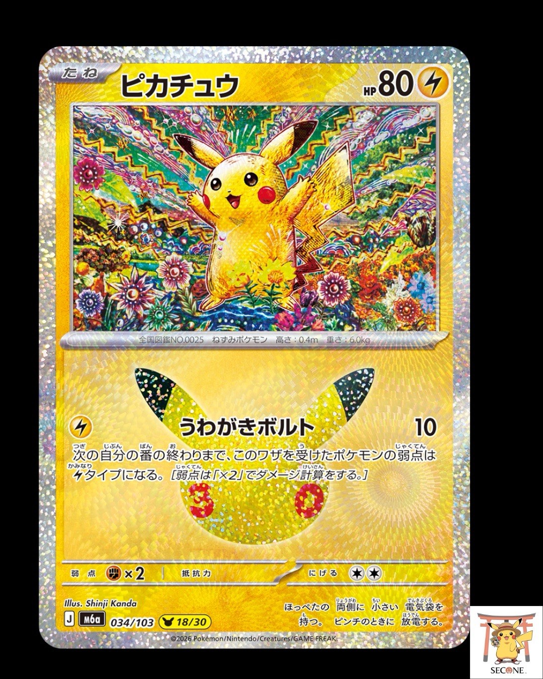 PSL 30th Celebration Pikachu Complete Set Of 30 Pokemon Card Japanese NM view 13