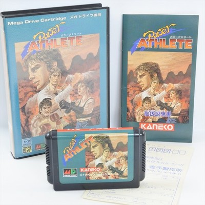 POWER ATHLETE Mega Drive Sega 2242 md
