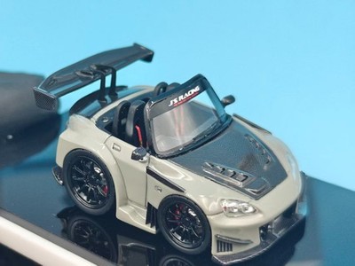 1/64 Era Q Car X Peako Honda J's racing S2000 Gray TAS HK 2025 Special Ltd 999