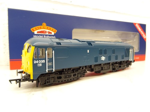 SPUR OO BACHMANN (DCC SOUND) DIESELLOK BR BLAU CLASS 24035 (32-416SF) | Condition: New