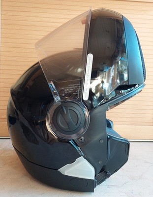 Schuberth Motorradhelm Gr.58/59 L schwarz glänzend Klapphelm Helm C2 wie neu