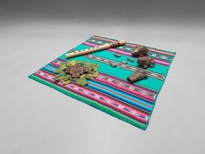 Panno da Altare Sciamanico, Tessuto Perù Bolivia, Sciamano Pachamama Inca Mesa Andino