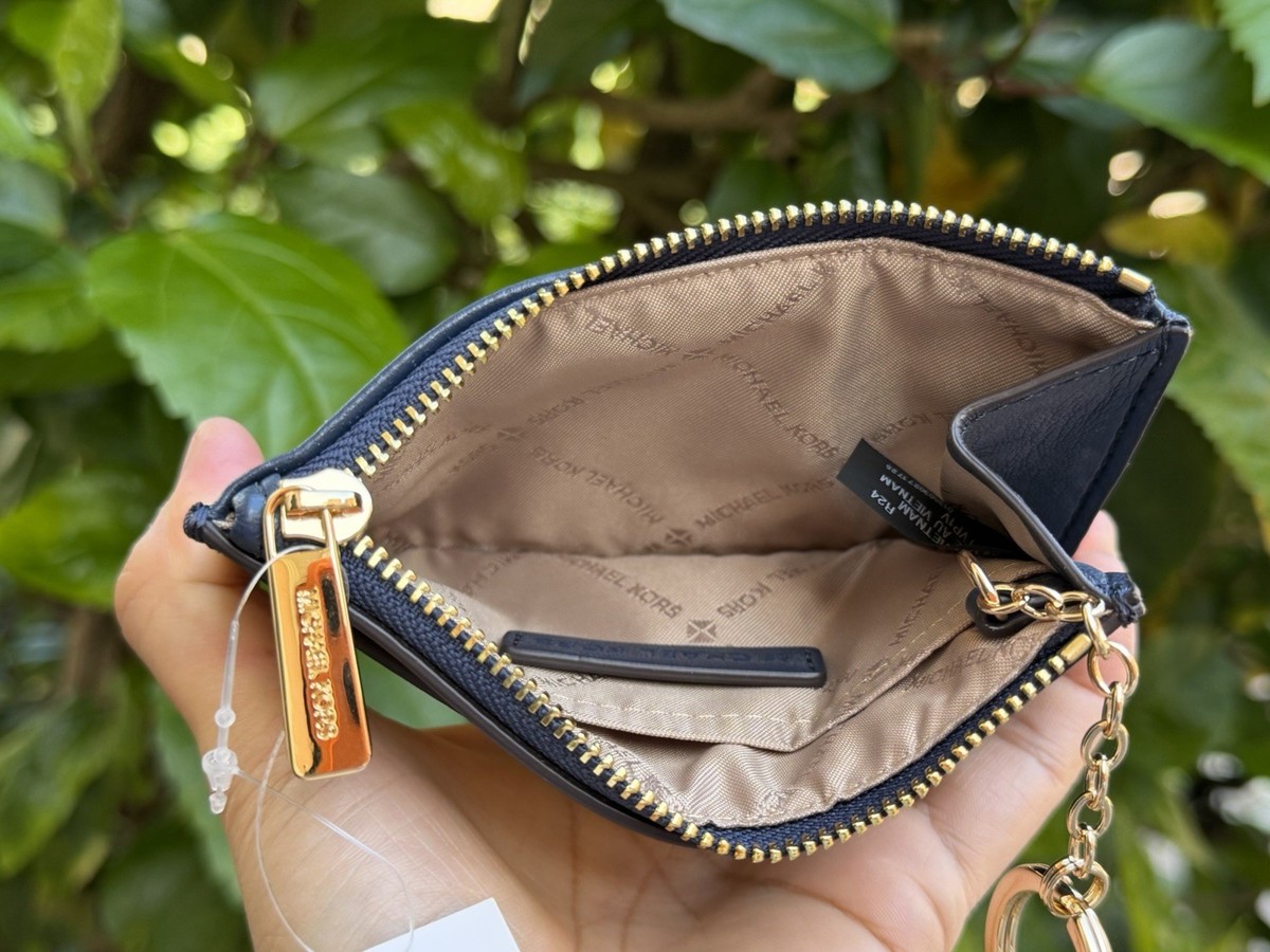 Michael Kors Jet Set Travel SM Coin Pouch Card ID Key Holder