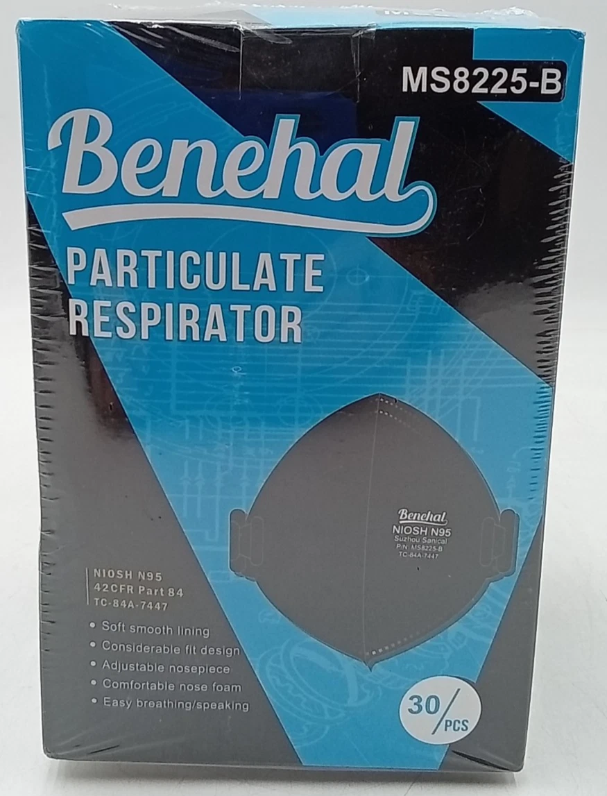 NIOSH Approved N95 Mask Particulate Respirators 30ct Face Masks Black Exp 6/29
Opens in a new window
