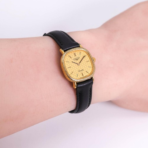 Longines Vintage Gold Ladies 3676 Dress Watch wrist 17cm/6.7in, NB/NA - 第 4/11 張圖片