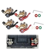 4pcs Car Battery Terminals Connector Clamp Quick Release Adjust Disconnect Tool