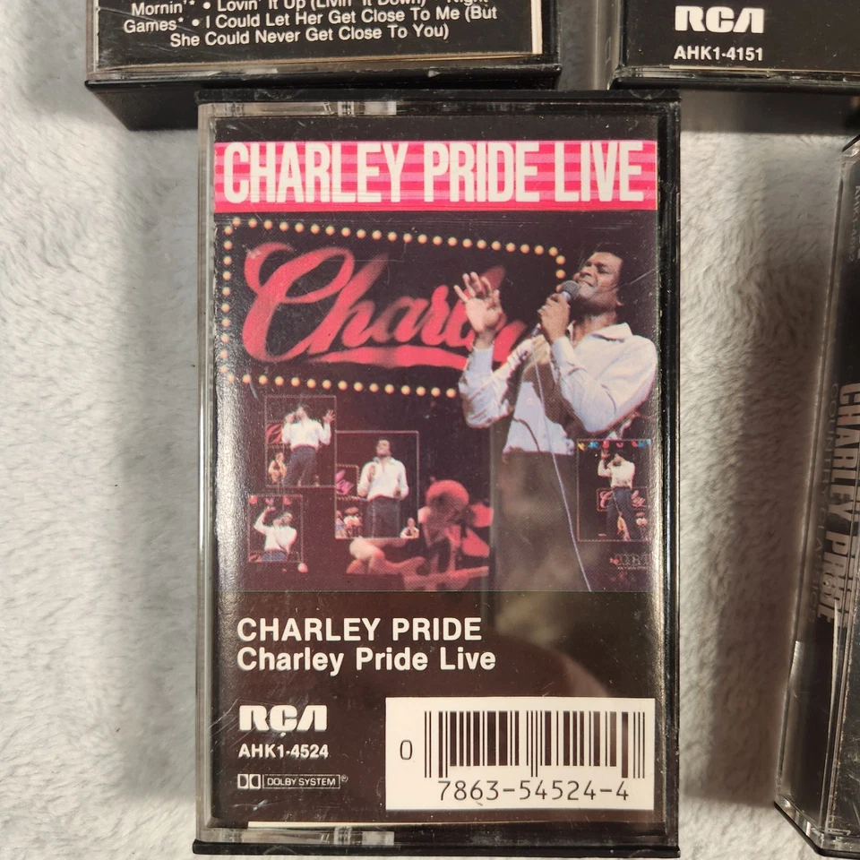 Charley Pride Cassette Tapes: Everybody's Choice, I'm Just Me, Greatest Hits Foto 2 de 4