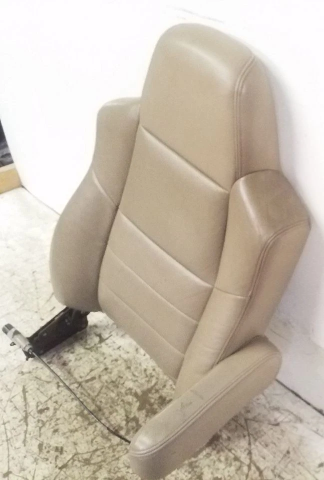 Tan Leather Front Right Passenger Seat Back | Fits 2001-2005 Ford Excursion - Image 2 of 4