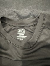 Pro ClubMen's Long Sleeve Crew Neck Performance Polyester T-Shirt Gray 2XL