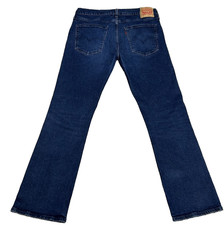 Levi  s 527 Slim Bootcut Jeans Mens 36x32 Dark Wash Denim Blue Low Rise Cowboy
