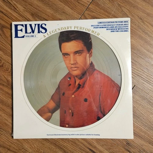Elvis Presley – A Legendary Performer Vol. 3 1978 CPL1-3078 Picture Disc Sealed
