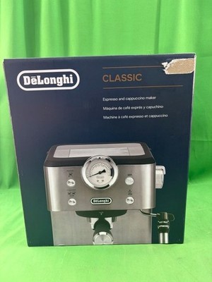 DELONGHI CLASSIC ESPRESSO AND CAPPUCCINO MAKER NEW (F40052818)