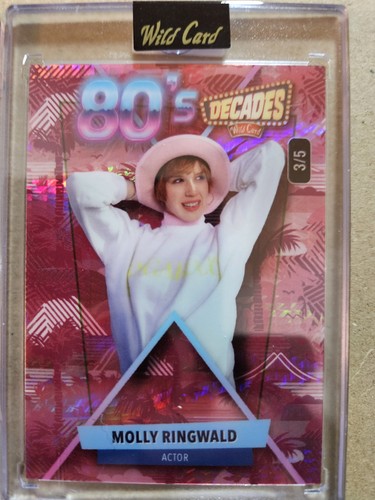 Tarjeta de 3/5 Wildcard Decades Molly Ringwald