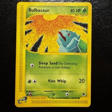 Pokemon TCG Bulbasaur 95/165 ENG LP Expedition Base Set 2002 on eBay