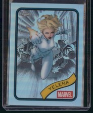2025 Topps Chrome Marvel #83 Yelena Refractor