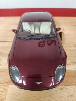 Aston Martin DB7 1/18 Scale Guiloy Burgundy Red 67550 Metal Die
