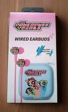 The Powerpuff Girls Wired Earbuds & Protective Case - Cartoon Network 