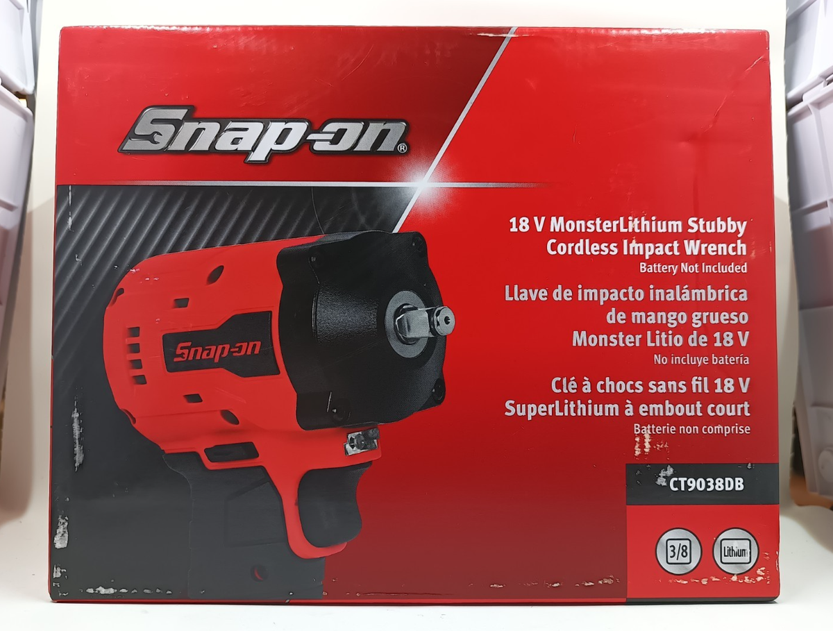 スナップオン 18V 3/8drモンスターリチウム スタッビー コードレス 