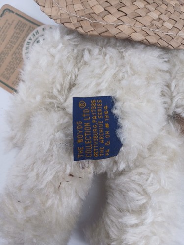 (2 Stück) Boyds Bears Minnie & Josephine Bear & Bunny #1364 Vintage (gebraucht)* - Bild 9 von 12
