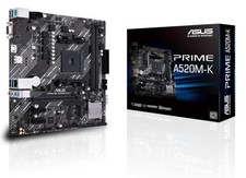 ASUS PRIME A520M-K AM4 Micro ATX Motherboard DDR4 M.2 Ryzen 5000/4000G/3000 New