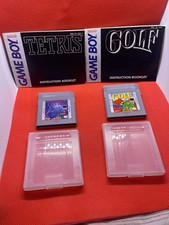 Carros Star Trek The Next Generation, Tetris y Golf Nintendo Game Boy con Manuales