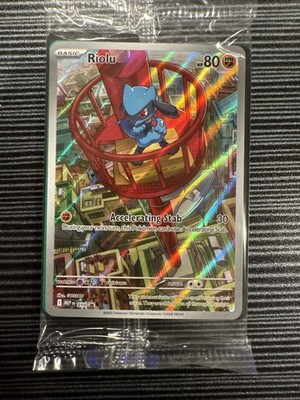 Sealed Pokemon Riolu 10 Promo Mega Evolutions Black Star New Rare Low Pop Clean
