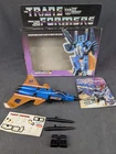 Vintage 1985 G1 Transformers Dirge Complete with Box & Paperwork Decepticon
